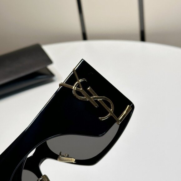 NEW SAINT LAURENT BLAZE SLM119 003 OVERSIZED SUNGLASSES SAINT LAURENT SL M119 - Picture 15 of 15